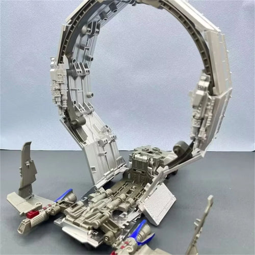 Transformers-Zubehör CY01-Anhänger — Silberne Struktur, kompatibel mit TW1022