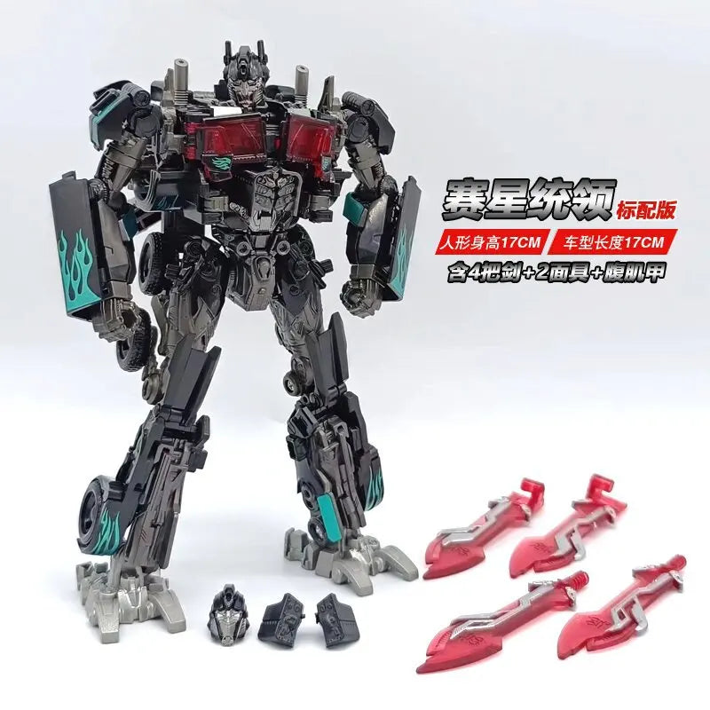 Transformers-Figur Nemesis Prime mit scharlachrotem Katana – TW1022-Standard-Edition