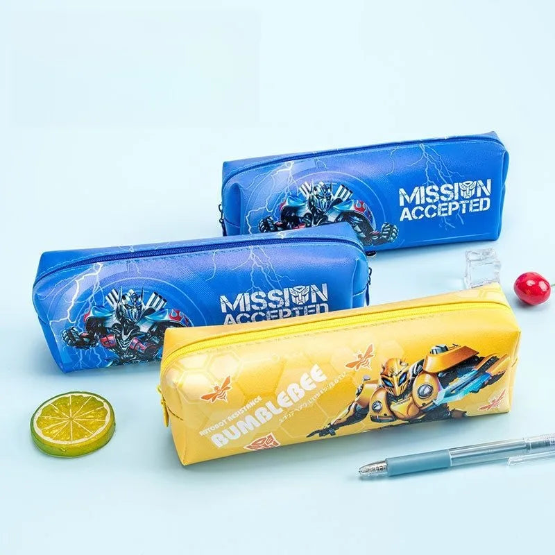 Transformers-Mäppchen – Großes Fassungsvermögen, Cartoon-Design