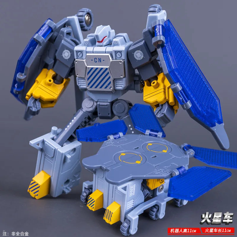 Transformers-Luft- und Raumfahrt-Set — Kombinierbarer Sechs-in-eins-Roboter mit dreizehn Teilen