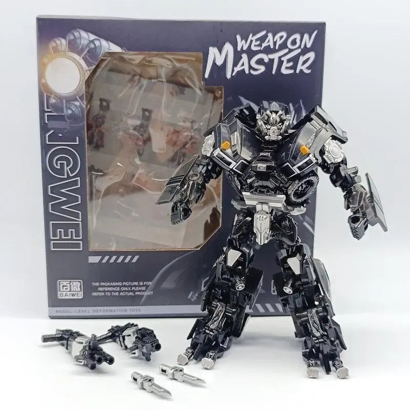 Transformers-Figur Ironhide Weapon Master — Silberne Ausführung, Pionier-Edition