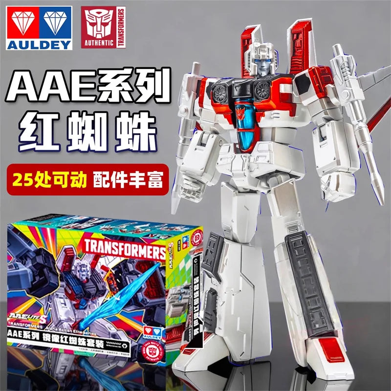 Figurine Transformers Starscream Shattered Glass — Robot Articulé 16cm
