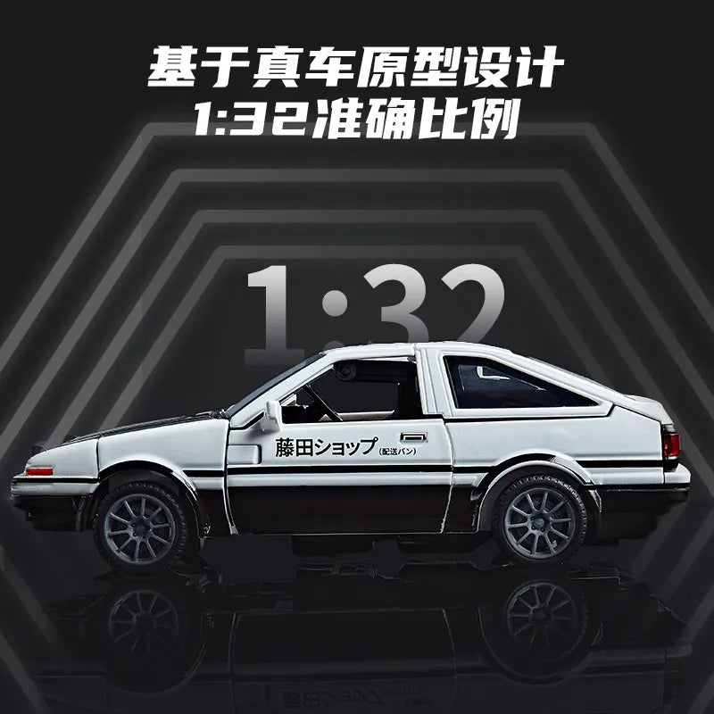 Transformers-AE86-Initial-D-Figur — Deformierter Roboter im Tofu-Shop-Design