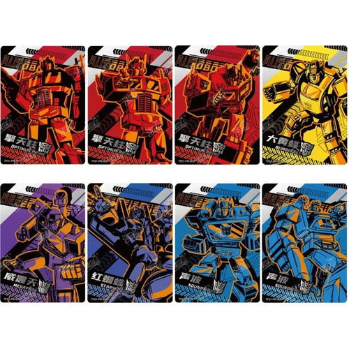 Cartes Transformers - Retro Pack spécial
