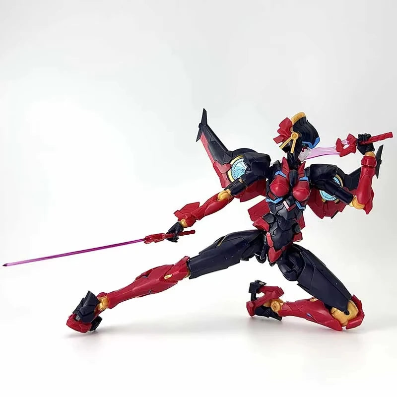 Transformers-Figur Windblade MD004 — Roter Riobot-KO-Roboter zum Zusammenbauen