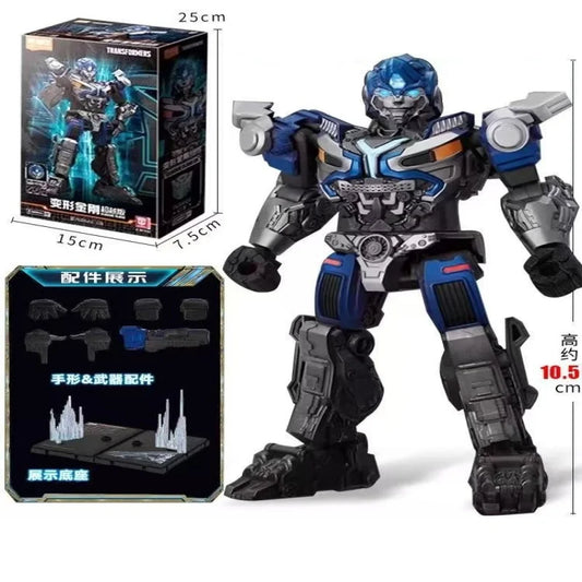 Transformers-Figur Mirage Blokees – blau-weißer Autobot-Spionageroboter