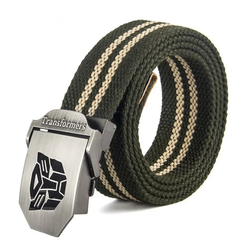 Ceinture Transformers - Autobots Logo Kaki
