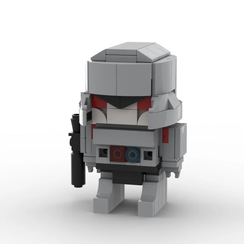 Transformers-Figur Megatron 2.0 Chibi – Grauer Brick mit integriertem Armkanon