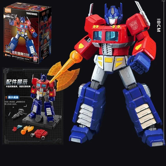 Transformers-Figur Optimus Prime, 18 cm – Sammler-Edition mit leuchtender Axt
