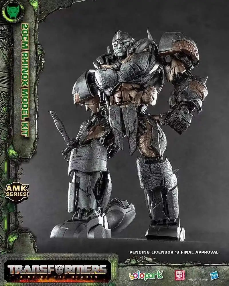 Transformers-Figur Rhinox – 20-cm-AMK-Modellbausatz „Aufstieg der Bestien“
