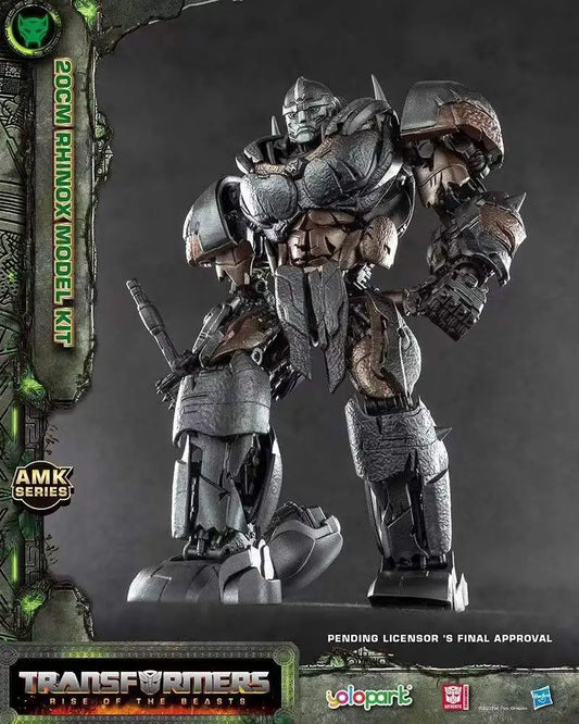 Transformers-Figur Rhinox – 20-cm-AMK-Modellbausatz „Aufstieg der Bestien“