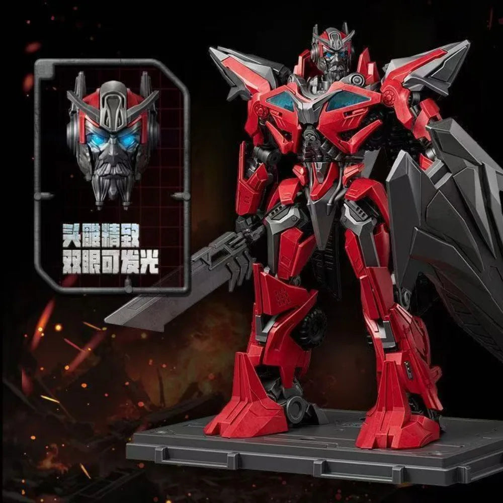 Transformers-Upgrade-Kit Blitzwing SS65 – Zubehör mit Flügeln und Waffen, Rot und Silber