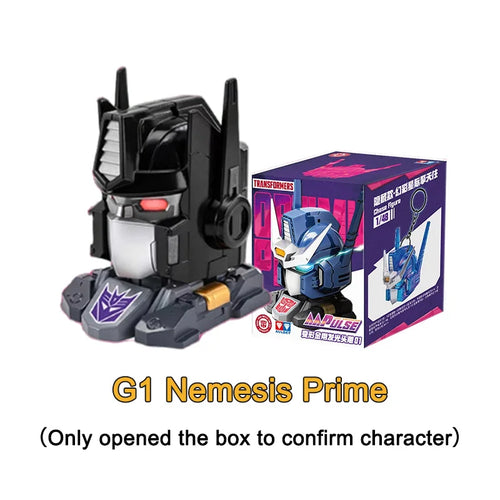 Transformers-Anhänger Nemesis Prime G1 – dunkler Anhänger in Spiegel-Edition