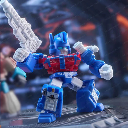 Transformers-Figur Ultra Magnus Blokees Explosion — Gezücktes Schwert im Kampfrauch