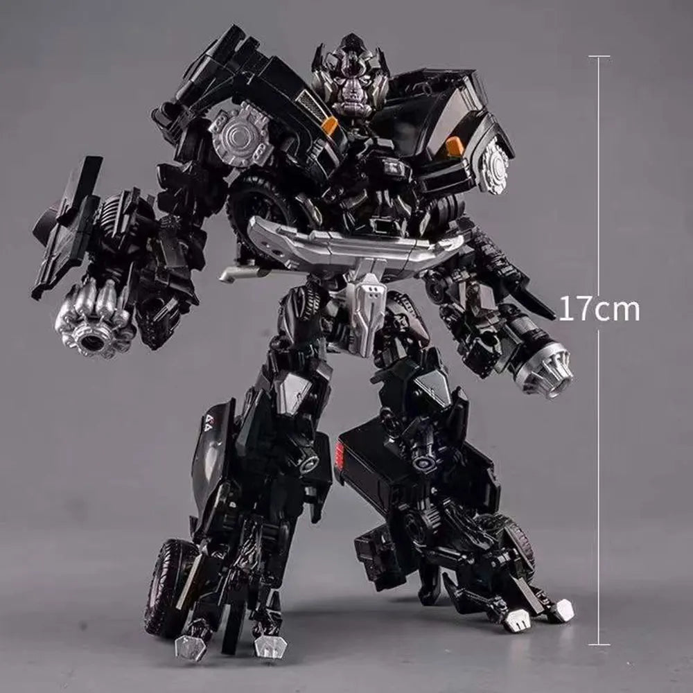 Transformers-Ironhide-Figur TW-1026 — Dunkle Legierung im Experten-Robotermodus