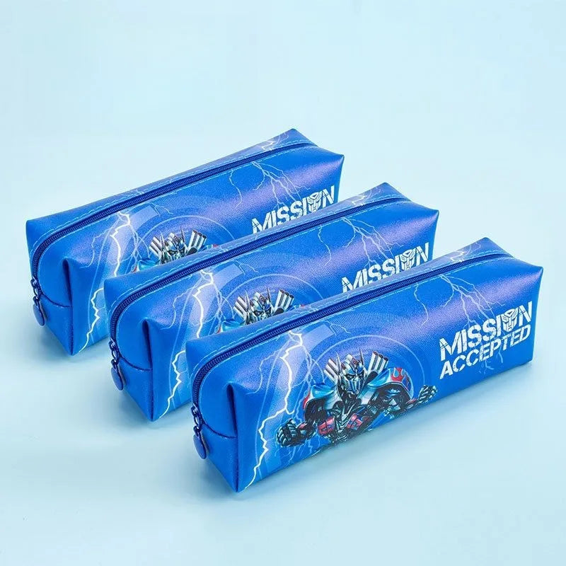 Transformers-Mäppchen – Großes Fassungsvermögen, Cartoon-Design