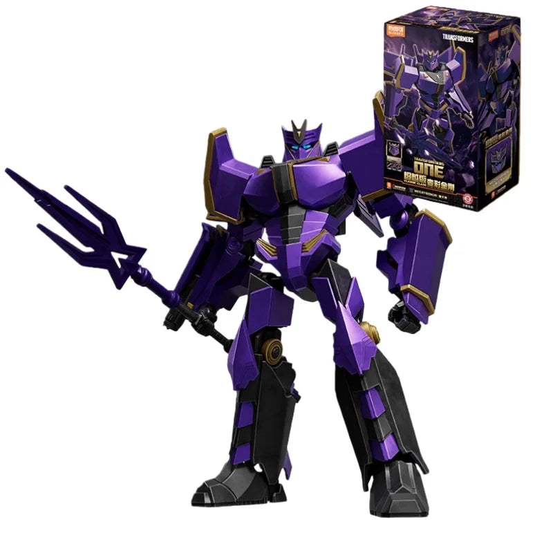 Transformers-Figur Megatronus Prime Blitzwing – goldener und schwarzer Brick, gefallener Lord