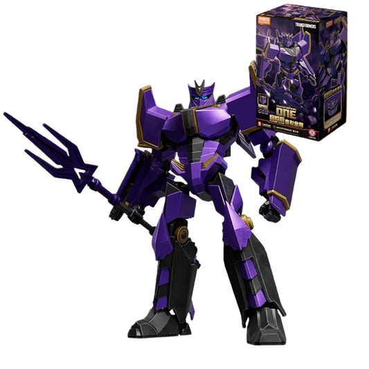 Transformers-Figur Megatronus Prime Blitzwing – goldener und schwarzer Brick, gefallener Lord
