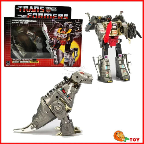 Transformers-Figur Grimlock G1 84-86 — Tyrannosaurus US-Version im Originalkarton