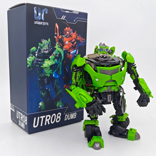 Transformers-Skids-und-Mudflap-Figur — Grünes Zwillingsduo von Dumb, Unique Toys