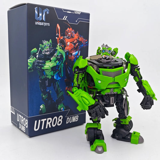 Transformers-Skids-und-Mudflap-Figur — Grünes Zwillingsduo von Dumb, Unique Toys