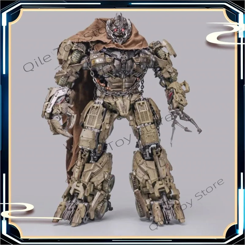 Transformers-Megatron-Figur mit Wüstentarnung — DP01V-Panzermodus im Oversize-Format