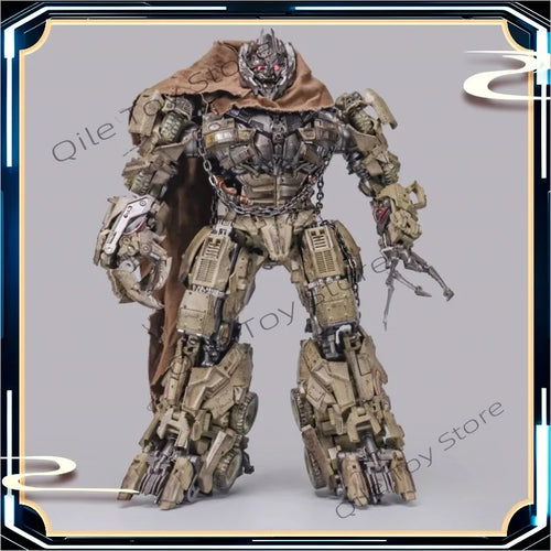 Transformers-Megatron-Figur mit Wüstentarnung — DP01V-Panzermodus im Oversize-Format