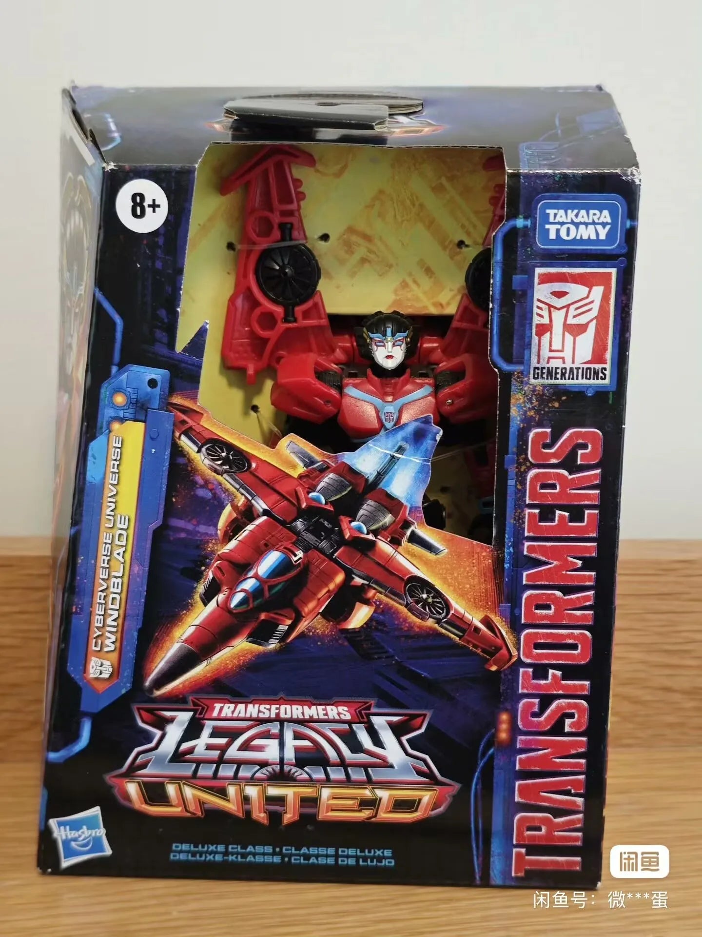 Transformers-Figur Windblade Legacy Evolution — Offizieller Hasbro-Leader aus dem Armada-Universum