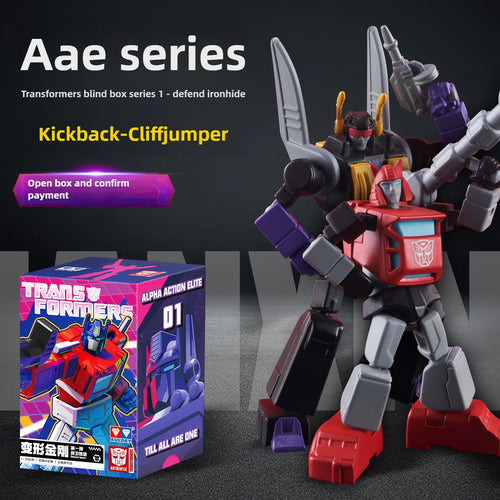 Transformers-Figur Kickback & Cliffjumper — Decepticon-Autobot-Duo Blindbox AAE
