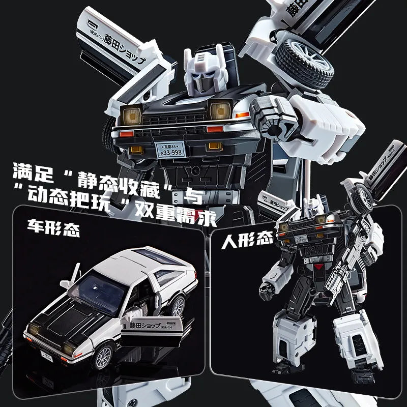 Transformers-AE86-Initial-D-Figur — Deformierter Roboter im Tofu-Shop-Design