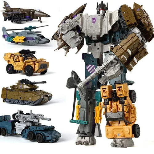 Transformers-Figur Bruticus HaiZhiXing — Vollständiger KO-Kombinierer aus fünf Robotern
