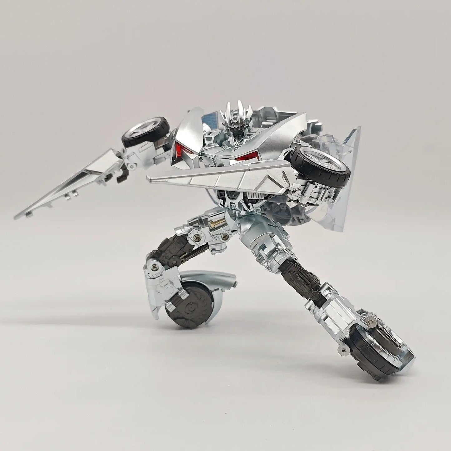 Transformers-Sideswipe War Dancer — Roter und silberner Krieger-Tänzer