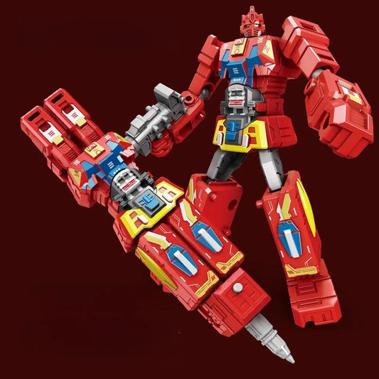 Transformers-2-in-1-Spielzeug – Roter und gelber Stift