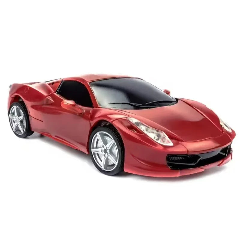 Transformers-Dino-Figur BS-01 Übergroß — Rote sportliche KO-Version aus Dark of the Moon