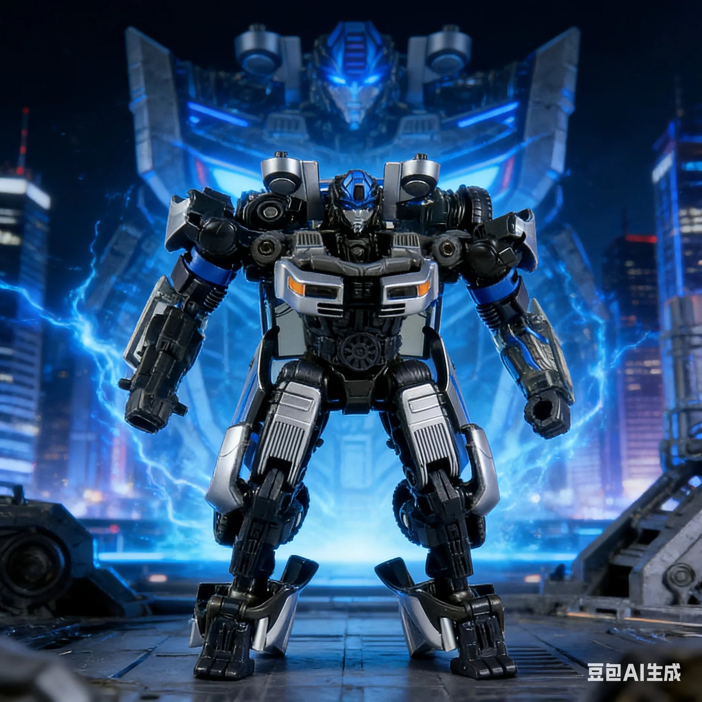 Transformers-Figur Mirage Geisterauto SS105 — Silbernes CY-01 Rise of the Beasts
