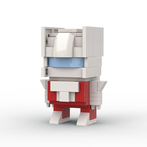Transformers-Figur Strafe – weißer und roter Brick, Technobot-Jet