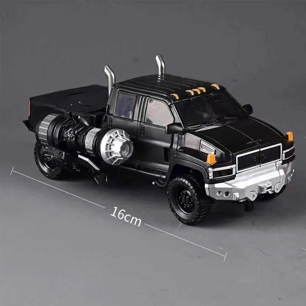 Transformers-Ironhide-Figur TW-1026 — Dunkle Legierung im Experten-Robotermodus