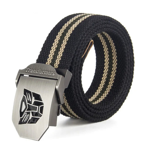 Ceinture Transformers - Autobots Noir-Sable