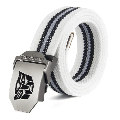 Ceinture Transformers - Autobots Logo Blanc