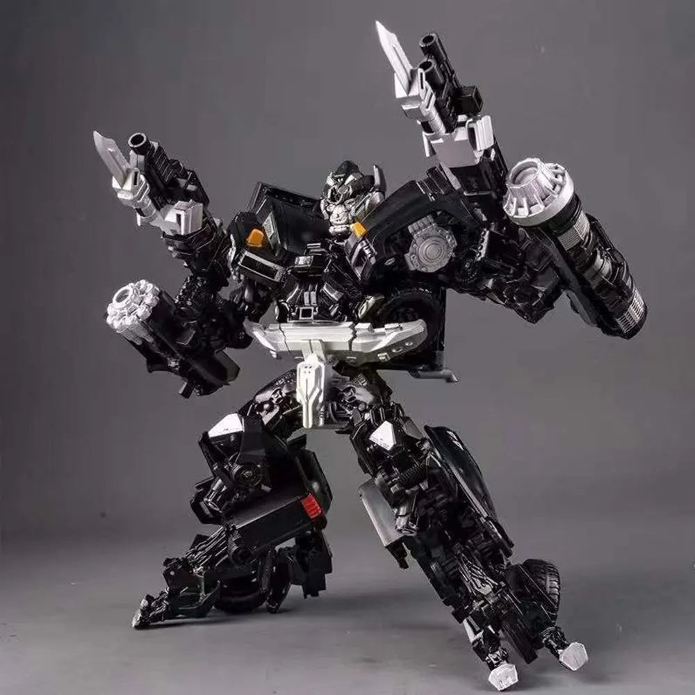Transformers-Ironhide-Figur TW-1026 — Dunkle Legierung im Experten-Robotermodus
