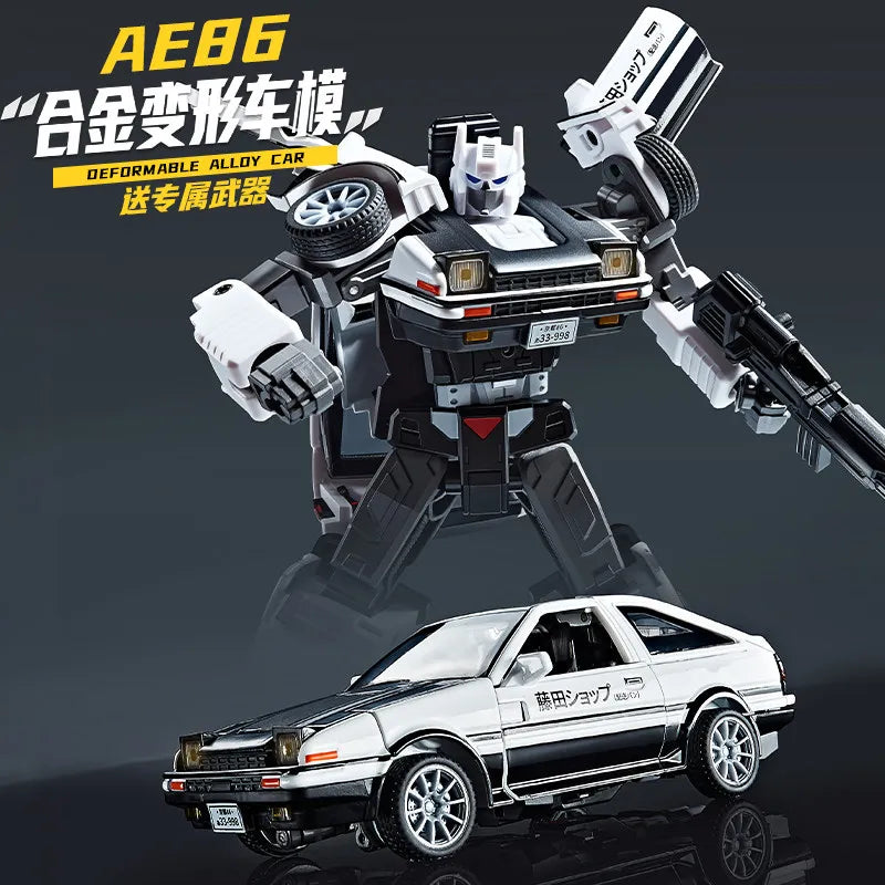 Transformers-AE86-Initial-D-Figur — Deformierter Roboter im Tofu-Shop-Design