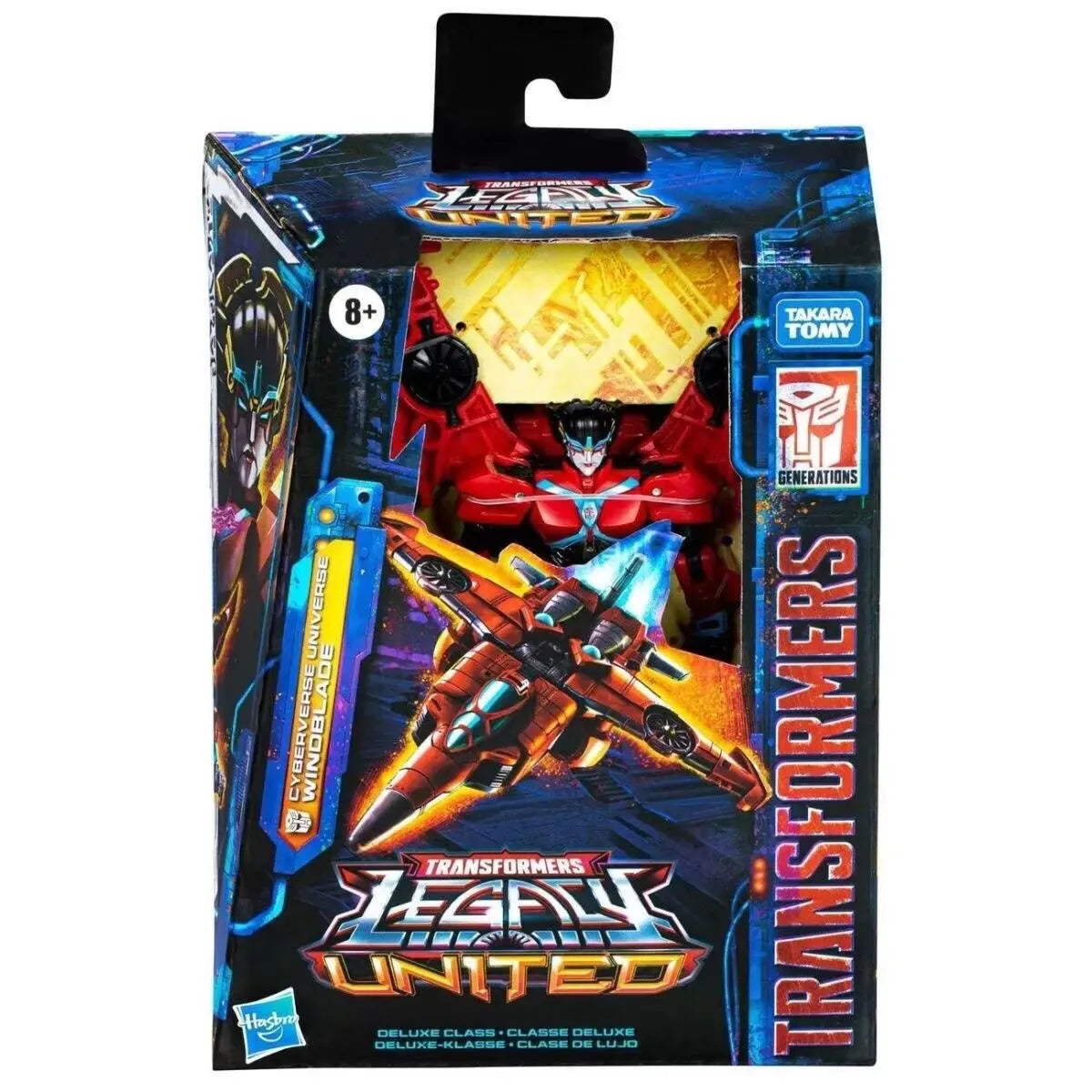 Transformers-Figur Windblade Legacy Evolution — Offizieller Hasbro-Leader aus dem Armada-Universum