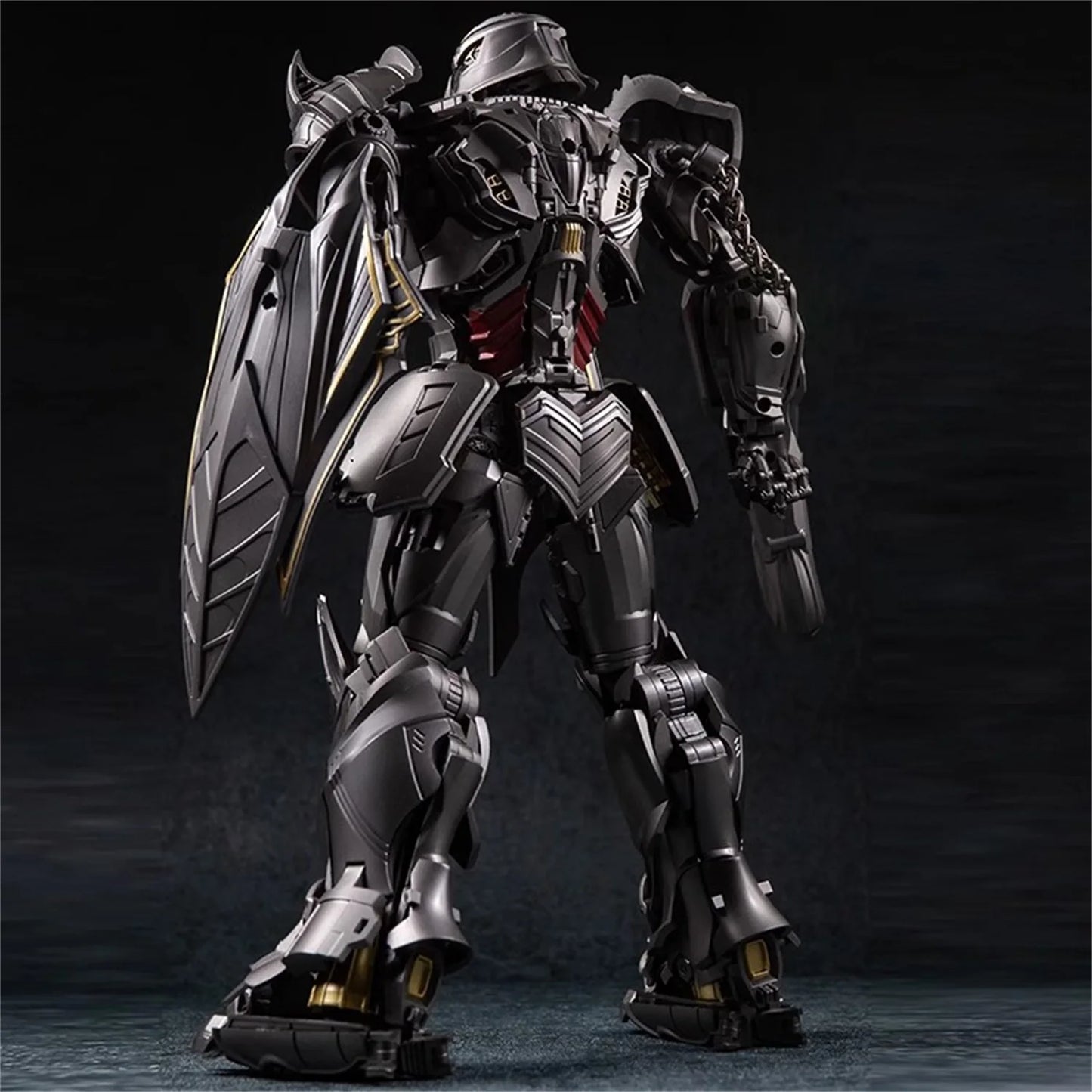 Transformers-Figur Galvatron BS02 — Verchromter geflügelter Drache, Bestienversion