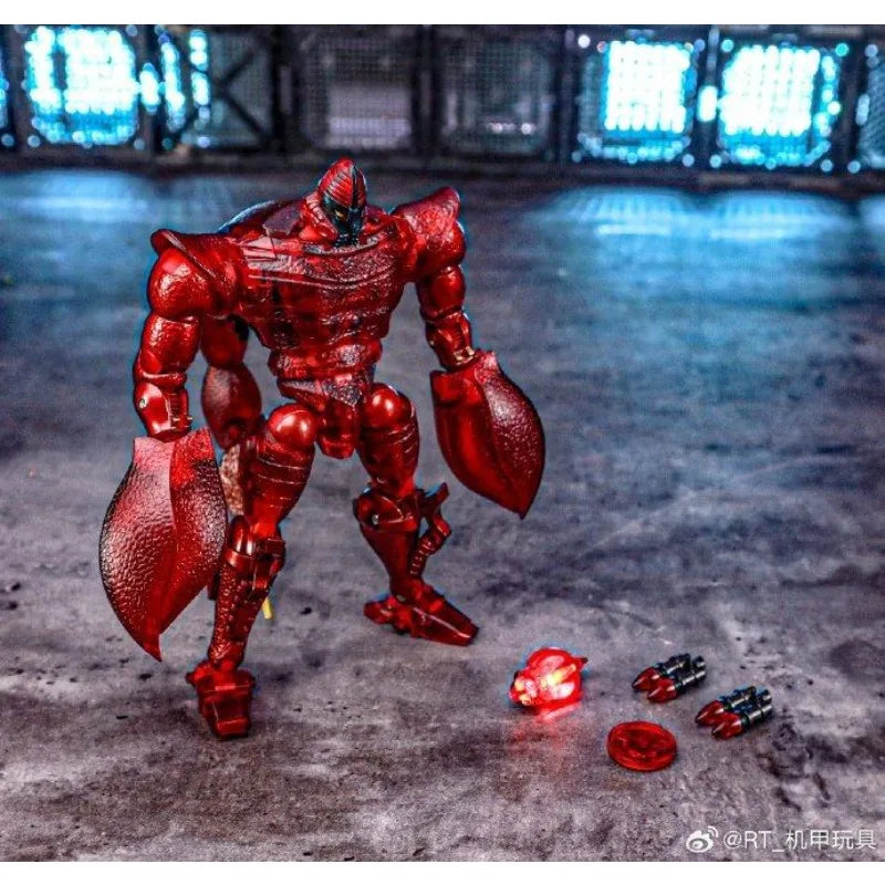 Transformers-Figur Scarlet Lord, transluzent rot – Robot Toys RT-D01R