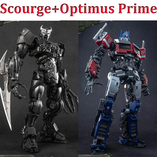 Transformers-Figuren-Duo Scourge & Optimus Prime – AMK-Yolopark-Rivalität