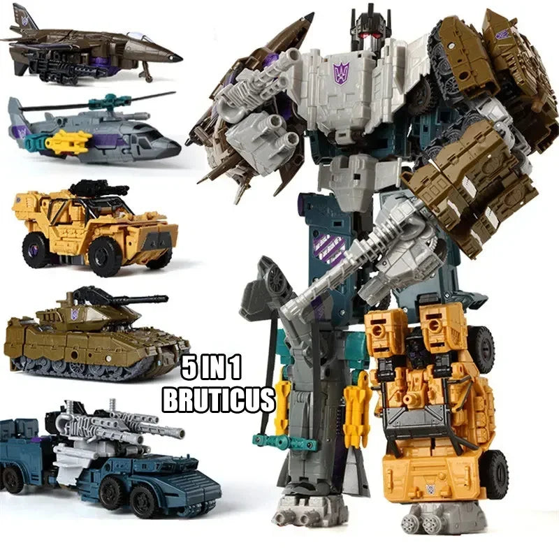 Transformers-Figur Bruticus HaiZhiXing — Vollständiger KO-Kombinierer aus fünf Robotern