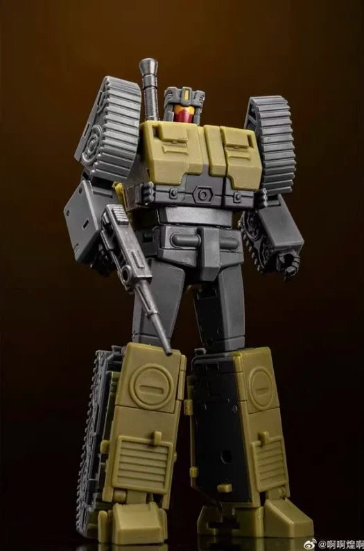 Transformers-Figur Brawl MS-B51R — Kaki-Sturmpanzer Heavy Gunner