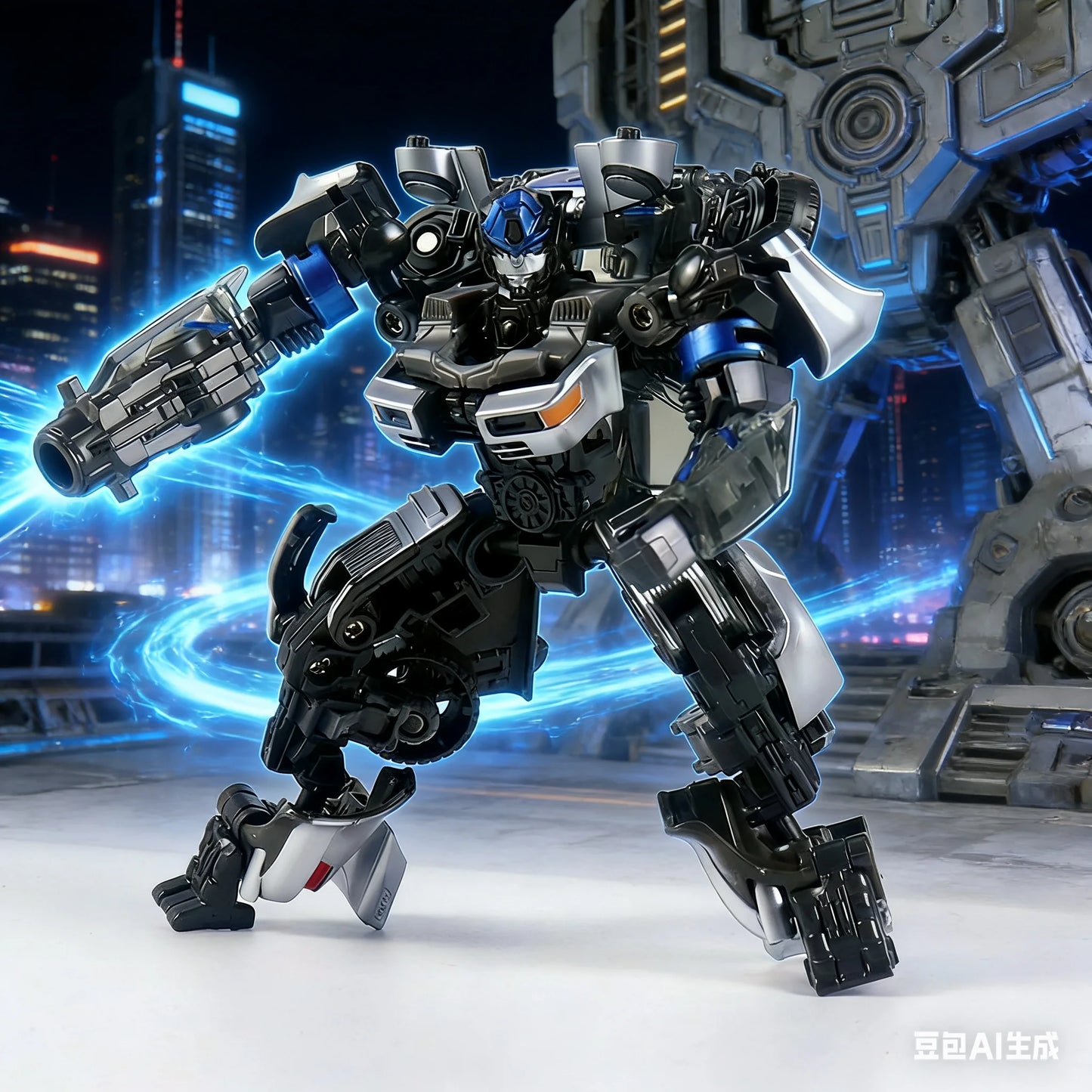 Transformers-Figur Mirage Geisterauto SS105 — Silbernes CY-01 Rise of the Beasts