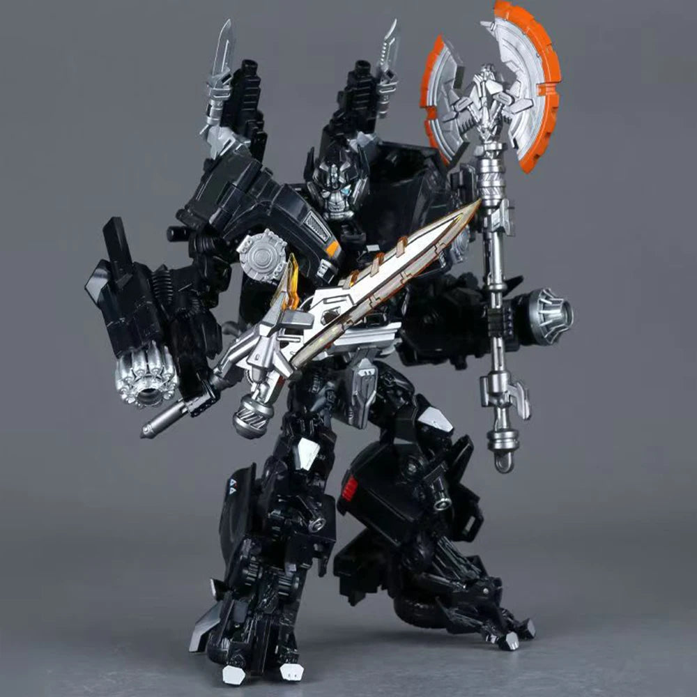 Transformers-Ironhide-Figur TW-1026 — Dunkle Legierung im Experten-Robotermodus