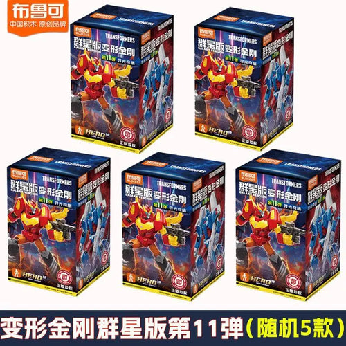 Transformers-Mysterybox Blokees Galaxy – Sortiment mit 5 Heldenfiguren